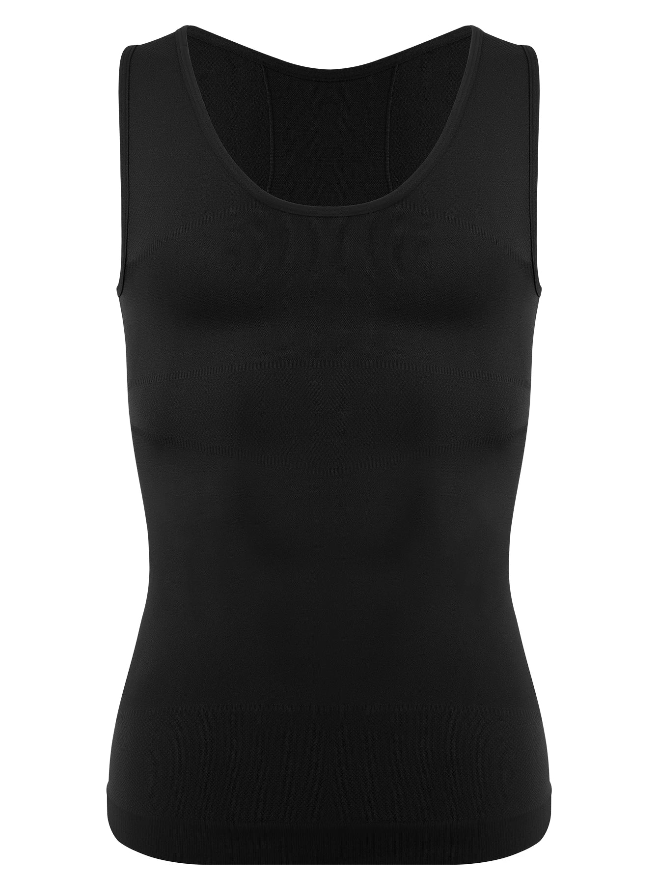 Men Slimming Undershirt Shapewear Body Shaper Tummy Control Belly Compression Tank Tops Waist Trainer Shirts Gynecomastia Vest