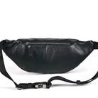 Big Size Leather Chest Bag Waist Pouch Real Cowhide Crossbody - VacationGrabs