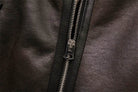 Women's Faux Shearling Vintage Jacket with Belt - VacationGrabs