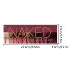12-Color Eyeshadow Palette, Brown & Pink Shimmer Shades
