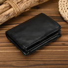 Luxury Designer Wallet for Men Card Holder Genuine Leather Purse - VacationGrabs