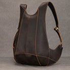 Anti-Theft Crazy Horse Leather School Backpack Travel Bag Men - VacationGrabs