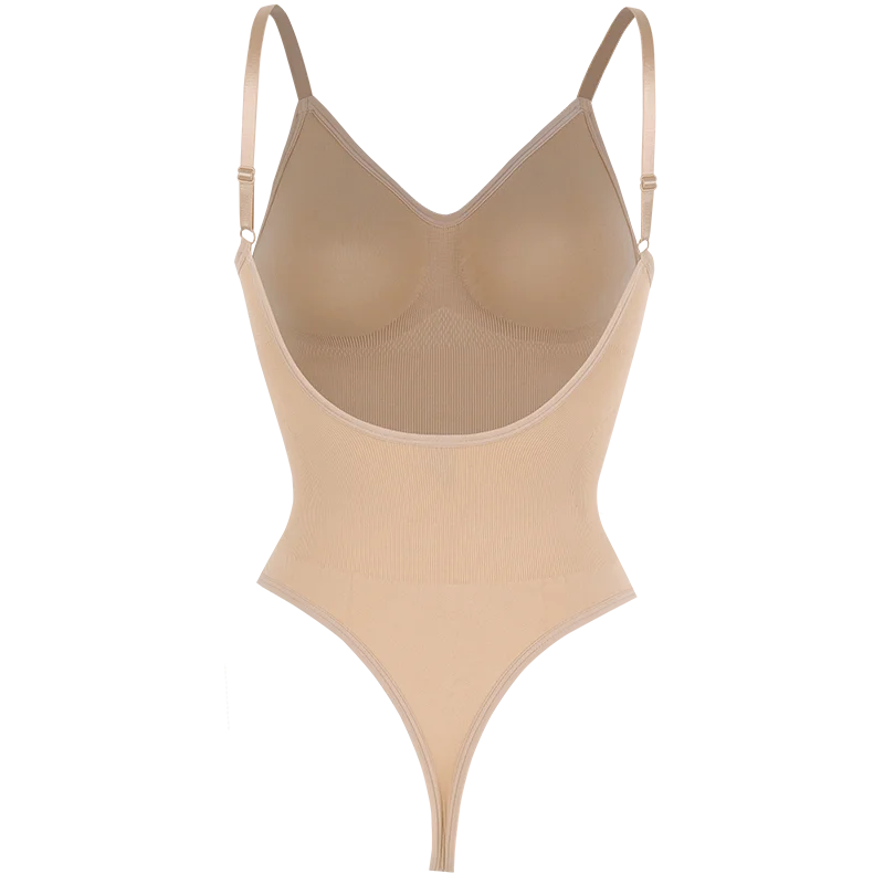 Open-Crotch Backless Bodysuit Shaper & Tummy Corset
