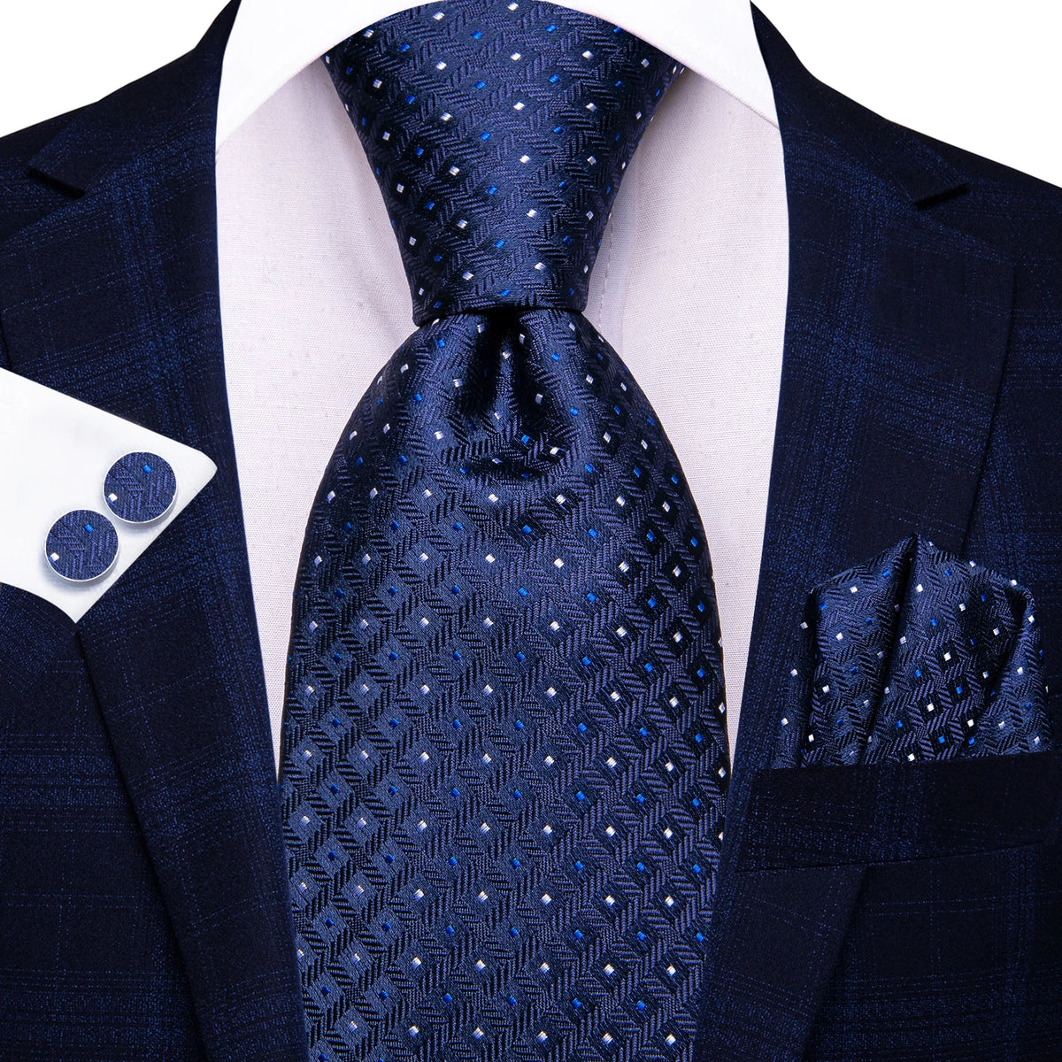 Men's Stylish Polka Dot Tie Collection