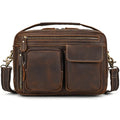 Vintage Fashion Men's Shoulder Bag Genuine Leather Men Sling Bag