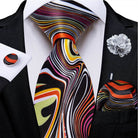 Silk Tie Sets for Men - Daring Patterns - VacationGrabs
