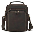 Leather Shoulder Crossbody Bag – Men's Sling Messenger - VacationGrabs