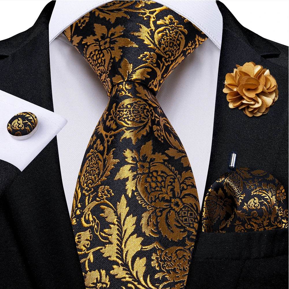 Silk Tie Sets for Men - Daring Patterns - VacationGrabs