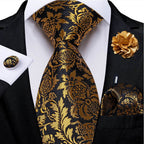 Silk Tie Sets for Men - Daring Patterns - VacationGrabs