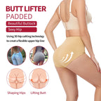 Padded Butt Lifter Shaping Panties for Women, Firm Control