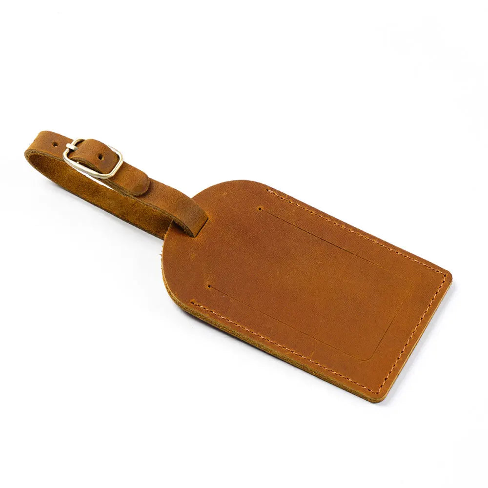Personalized Leather Luggage Tags Boarding Pass