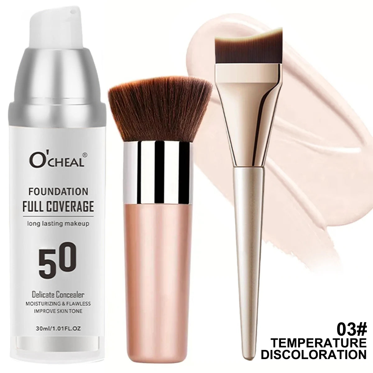 Magic Mineral Powder Foundation Spray Gun Set: Concealer, DIY, Moisturizing, Women's Cosmetics, Christmas Gift