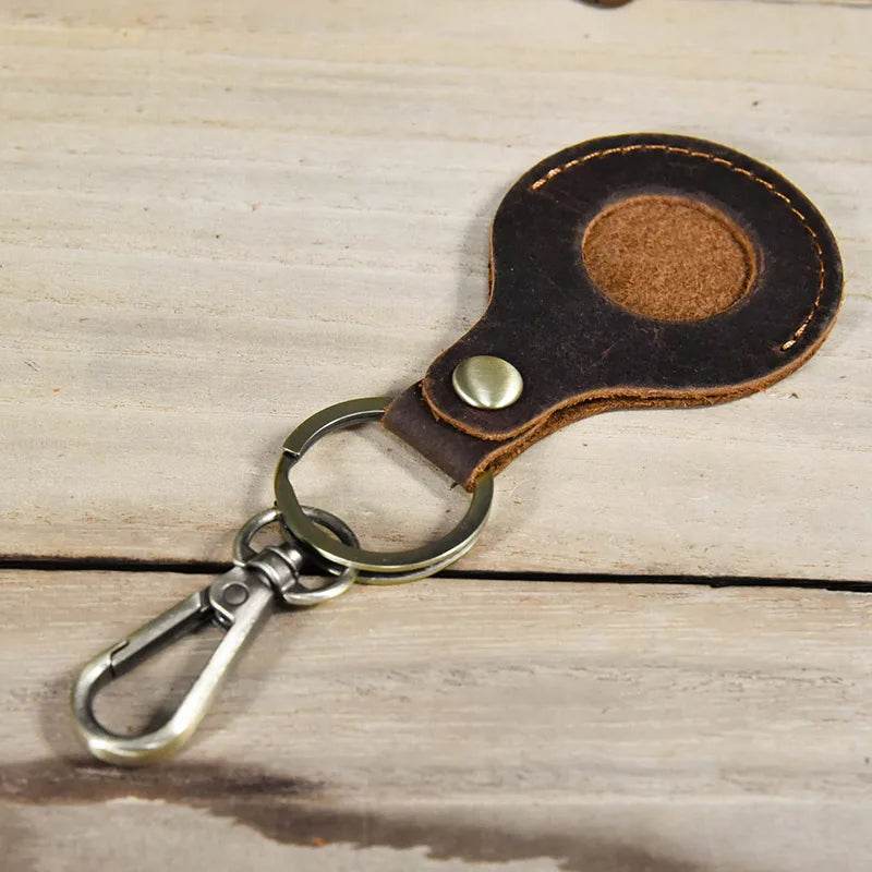 Leather Key Wallet for Car Housekeeper Holder Keychain Bag Case - VacationGrabs