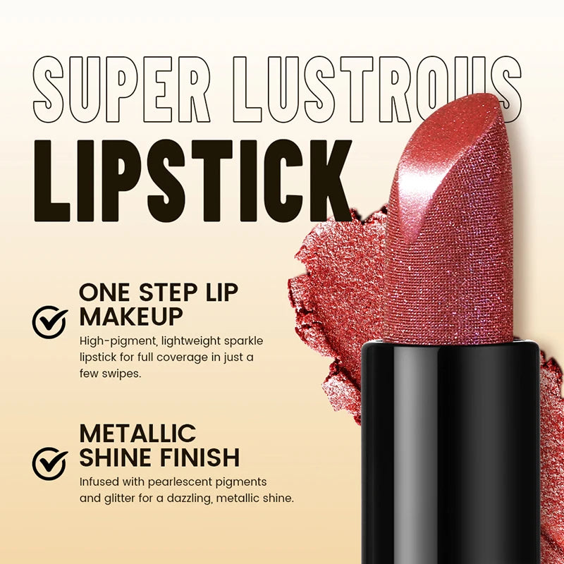 Matte Velvet Liquid Lipstick, Long-Lasting Lip Gloss Set
