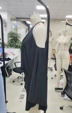VacationGrabs Butterfly Embroidery Mini Dress Cold Shoulder Flare Sleeve Halter Backless With Back Body Chain Club Party Bodycon Dress