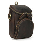 Men's Genuine Leather Sling Bag | Vintage Crossbody Chest Bag