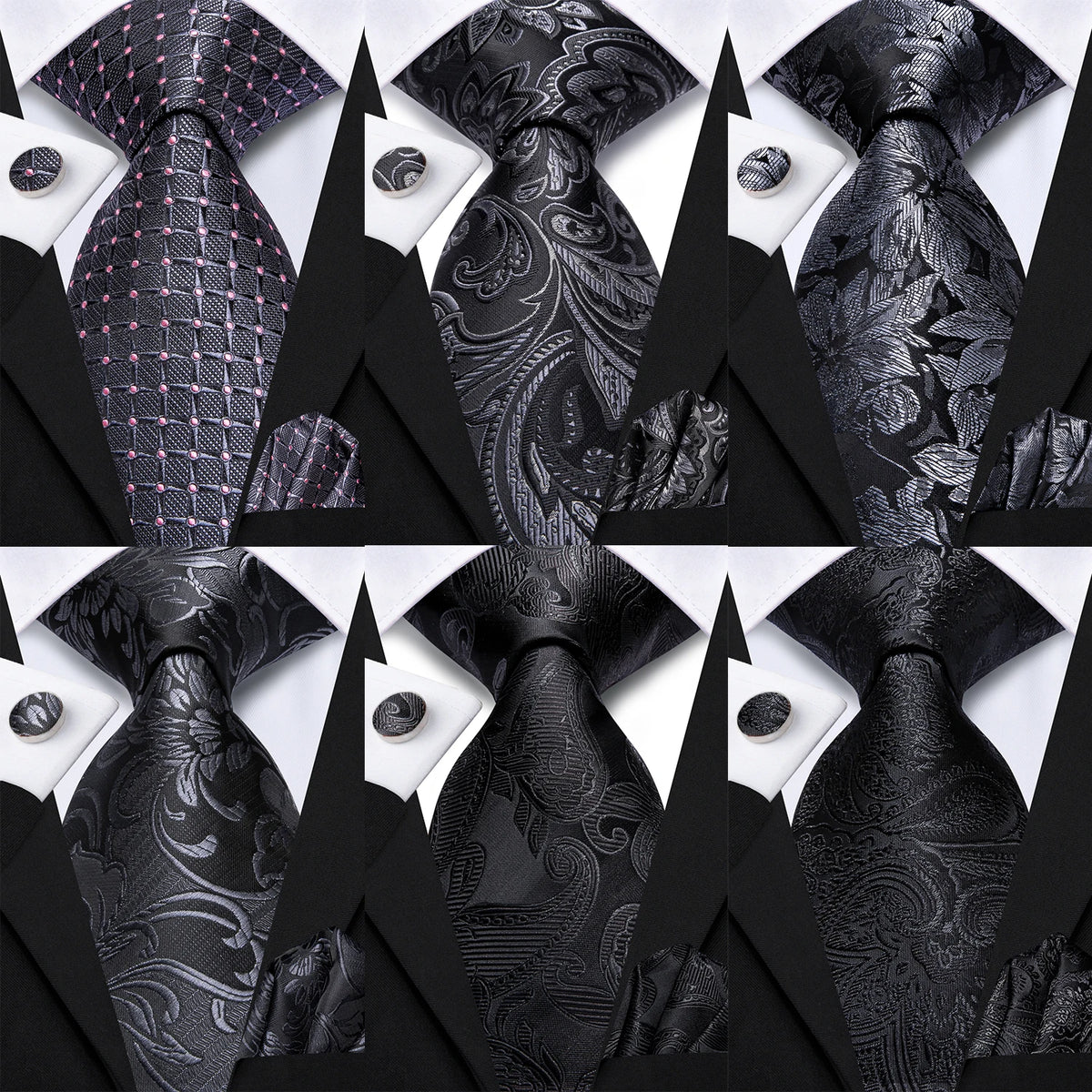 Men's ties in various patterns, perfect for learning how to tie mens tie.