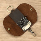 Leather Key Wallet for Car Housekeeper Holder Keychain Bag Case - VacationGrabs