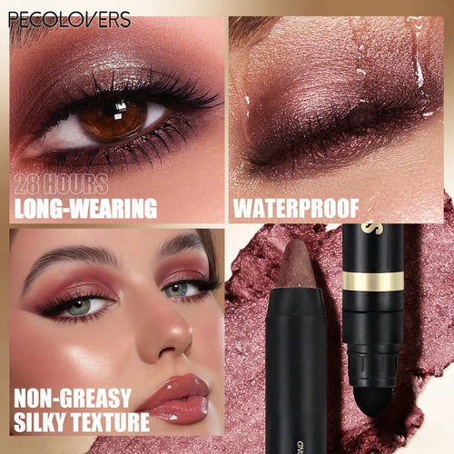 9-Piece Dual-Head Cream Eyeshadow Stick Set for Travel