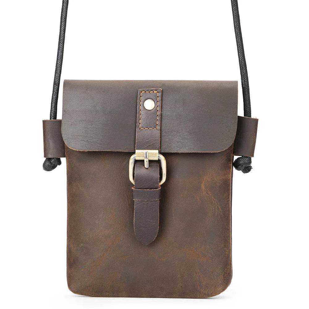 Fashion Genuine Leather Crossbody Sling Bag for Men & Women - VacationGrabs
