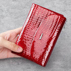 Luxury Women’s Leather Clutch Purse Fashion Coin Purse Holder - VacationGrabs