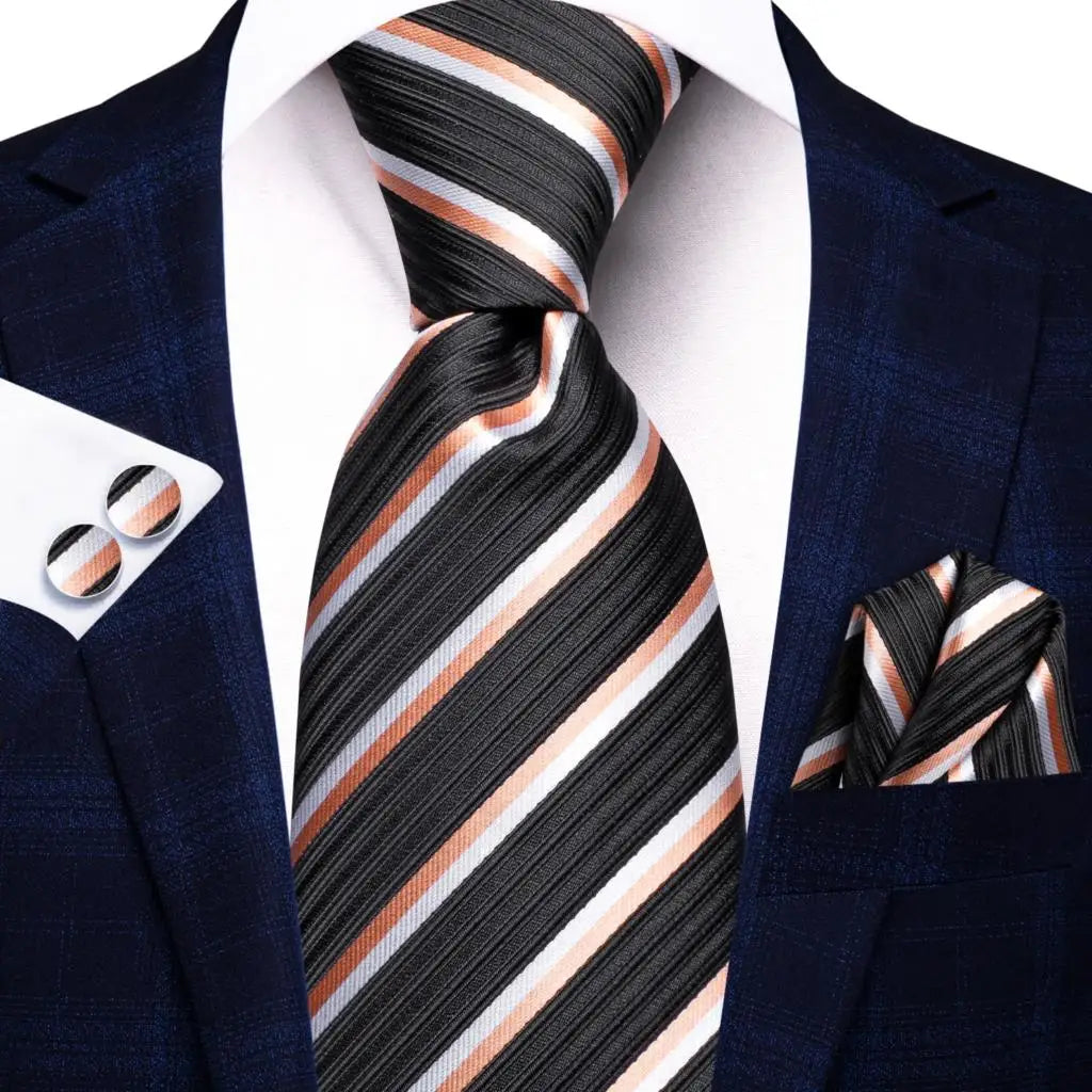 Men's Striped Ties for Formal and Business Wear