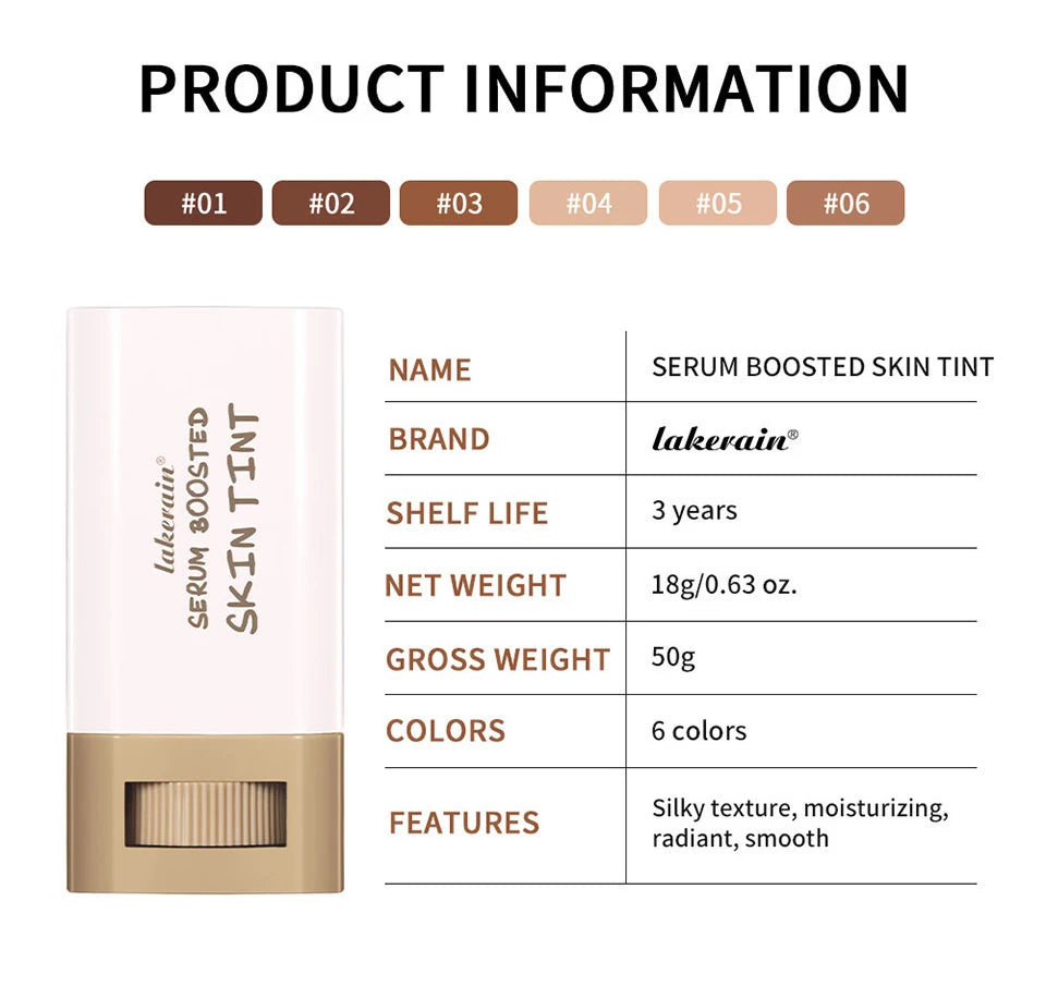 Moisturizing Foundation Stick Concealer for Women, Non-Sticky
