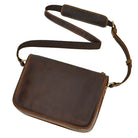 Casual Leather Crossbody Bag for Men – Multi-pocket iPad Sling - VacationGrabs