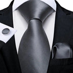 Twenty Five Shades of Gray - Elegant Neckties for Travel