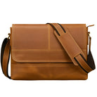 Luxury Designer Men's Messenger Bag – Genuine Leather Crossbody - VacationGrabs