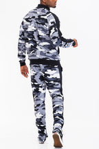 Full Camo Track Suit – Slim Fit Two-Piece Set
