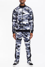 Full Camo Track Suit – Slim Fit Two-Piece Set
