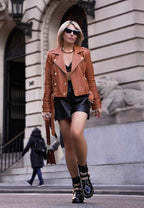 Billy Metal Chain Embellished Biker Boots