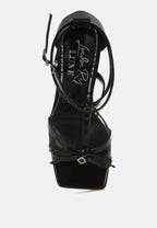 Affluence Jeweled High Heel Sandals