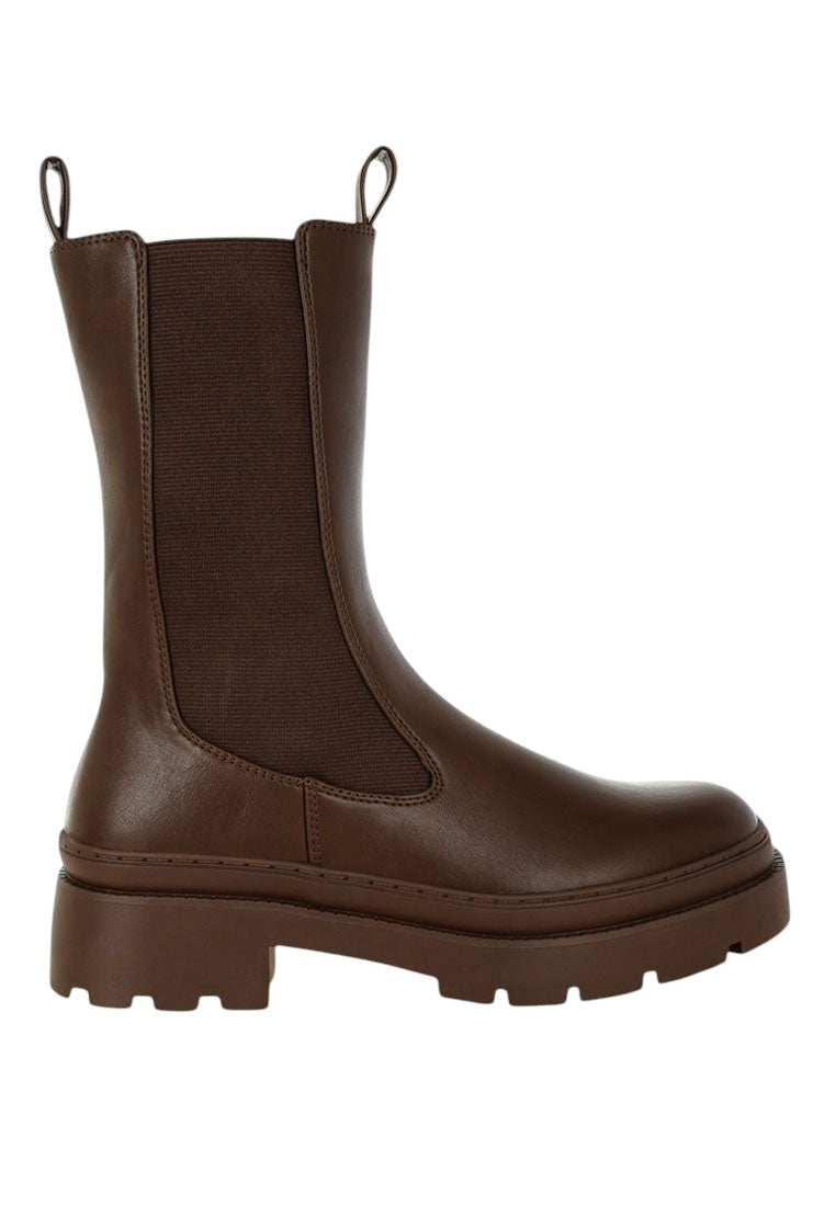 Jolt Elasticated Gussets Lug Sole Boots