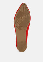 Selaris Fly Knit Slip On Ballerinas