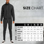 Essential Solid Track Set – Full Zip Jacket & Pants