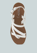 Sloana Strappy Flat Sandals