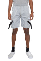 Men's Tactical Cargo Shorts with Straps & Buckle