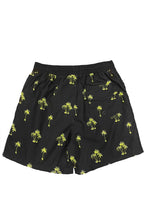Lime Palm Print Swim Shorts – 8.5" Inseam