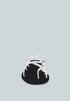 Sweetin Strappy Flat Slip On Sandals