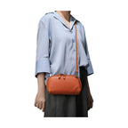 Handmade Leather Shoulder Sling Bag for Women Crossbody Clutch - VacationGrabs