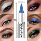Waterproof Metallic Eyeshadow Pencil - 12 Shimmer Colors