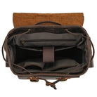 Leather Backpack for Camera DSLR Travel Bag for Men and Women - VacationGrabs