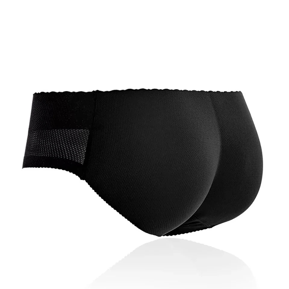 Padded Butt Lifter Shapewear Panties, High Waist Control