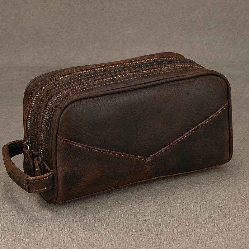 Leather Clutch Wallet | Organizer, Day Bag - VacationGrabs