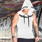 Sleeveless Hooded Tank Top