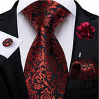 Silk Tie Sets for Men - Daring Patterns - VacationGrabs