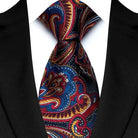 Luxury Floral Paisley Tie Set for Men - VacationGrabs