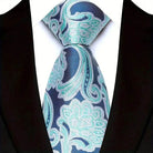 Luxury Floral Paisley Tie Set for Men - VacationGrabs